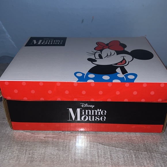 Disney Minnie Mouse High-Top Sneakers - Pink, Size 12 - Picture 7 of 7